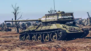 РЕДКАЯ T-34-85Э в War Thunder