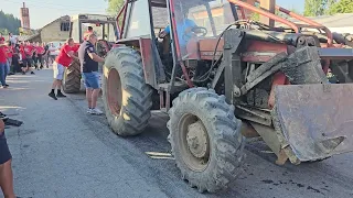 Zetor Crystal 8045 vs Ursus C 385 traktorijada Knezevo