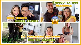 THIAGO YA NOS RECONOCE😍SI. ME DEJE DE HABLAR CON MAITE RELACIÓN CON MIS NUERAS🥴EL ASADO DE JAERSON