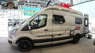 LMC Innovan 592 RV compact Camper Van Ford Transit all new model 2024 walkaround and interior A1601