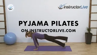 Pyjama Pilates at InstructorLive.com