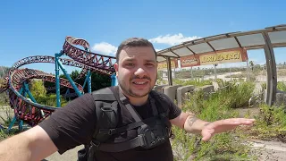 J'AI FILMÉ UN PARC D'ATTRACTION ABANDONNÉ … Il reste tout !