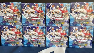 2023 Topps Chrome Sapphire - 8 Boxes.  Was it crazy or worth it to go all in on Sapphire?