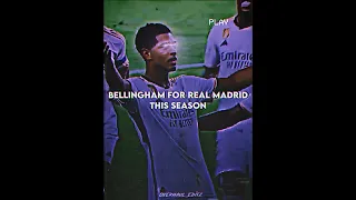 Jude Bellingham for Real Madrid🔥🥶💫#football #judebellingham #realmadrid