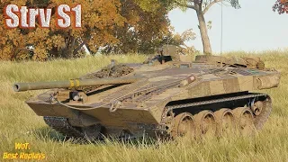 Strv S1/ Взвод/ "Операция- Раскаленный металл" World of Tanks