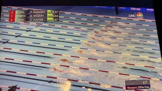 Katie Ledecky WINS 200 Free Semifinal 1 | 2021 US Olympic Swimming Trials