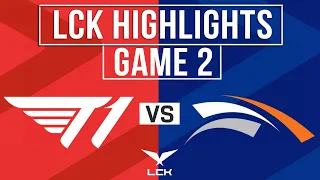 T1 vs HLE Highlights Game 2 | LCK 2024 Spring | T1 vs Hanwha Life Esports