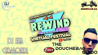 Rewind Series Virtual Festival: DJ Fab Gismondi and The Duchebag Guido (12PM SET 1)