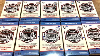 BIG HIT!  NEW RELEASE!!  2020 TOPPS ARCHIVES SNAPSHOTS!