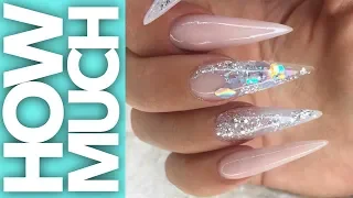 How Much - Sharp Acrylic Stilettos - Acrylic Nails