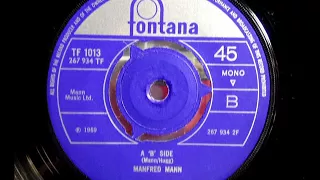 Psych B Side - MANFRED MANN - A 'B' Side - FONTANA TF 1013 UK 1969 Psych Stoner - Travelling Lady