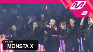 [2017MAMA x M2] 몬스타엑스 Reaction to 세븐틴's Performance