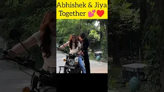 Abhishek & Jiya Shankar Cute Moments ♥️#abhishek #jiya #abiya #abhishek&jiya #shorts #viral #love