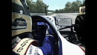 Rfactor 2 in VR Onboard A.Senna Williams FW16 @Imola88