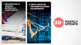 Estimulo a Aerolíneas / Recomendaciones de inversión