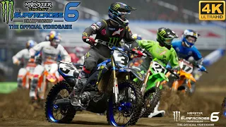 Monster Energy Supercross 6 Career Mode 01 | Futures, 250 West, Supercross Park | PS5 HRC