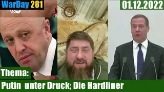 🟢 WarDay 281 - Putin steht neun Monate nach Kriegsbeginn unter Druck - Die Harrdliner DE