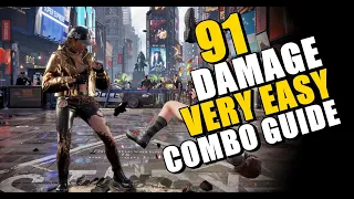 AZUCENA Very EASY 91 Damage Combo TUTORIAL | Tekken 8