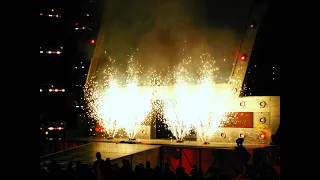 Wrestling: Entrances with pyro. PT3