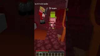 Minecraft: DREAM vs TECHNOBLADE #Shorts