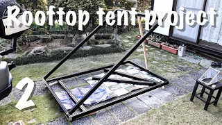 X-TRAIL T31 /Assembling the appearance of the Rooftop tent/ルーフトップテント製作