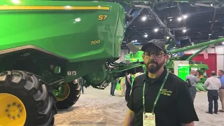 Deer Country is live from Commodity Classic with the new John Deere S7 Series Combines
