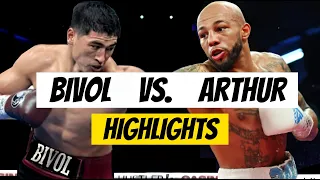 Dmitry Bivol vs Lyndon Arthur Highlights | WBA light heavyweight Championship