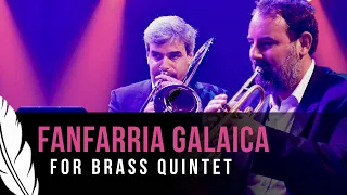 Fanfarria Galaica by Ricardo Mollá | Performed by brass quintet Quintette de Cuivres "Turbulences"