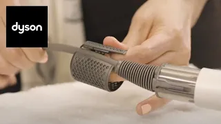 Filter cleaning for your Dyson Supersonic™ hair dryer Professional edition.