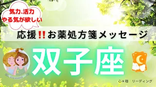 【ふたご座✨必見】🔥モチベーション爆上げ🔥‼️活力みなぎる処方箋メッセージ💊🍵エネルギーーあふれる毎日へ🏋🏻‍♂️☄️🌈