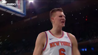 Knicks' Kristaps Porzingis Drops Career High 38 Points In Win Vs. Nuggets