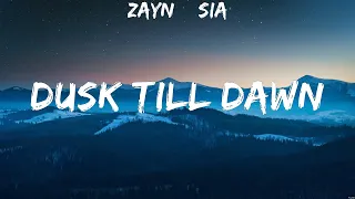 ZAYN & Sia - Dusk Till Dawn (Lyrics) Shawn Mendes, Chris Brown, Rema