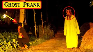 Ghost Prank Video With Friends || New Prank Video At Night 2023