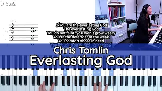 Everlasting God (Chris Tomlin) Piano and Vocal Tutorial