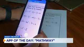 WHAT THE TECH? 'Mathway' is the App of the Day