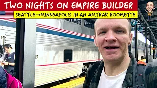 Two nights on Amtrak Empire Builder | Seattle to Minneapolis