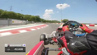 VORTEX ROK CUP ITALY - SHIFTER KART Qualifying lap - Super close field! // South Garda Karting