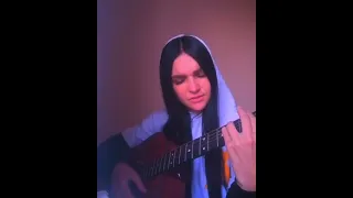 Григорий Лепс - Аминь (acoustic guitar cover by Анна Холод).