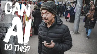 Can AI do this?| Ricoh GR3 STREET PHOTOGRAPHY portraits in London with POV