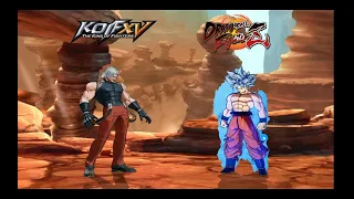 OMEGA RUGAL VS GOKU MUI - KOF VS DBFZ - BATTLE OF THE BOSSES - EPIC FIGHT