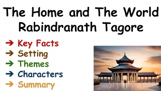 The Home and The World by Rabindranath Tagore Summary in Hindi/English, Themes, Settings, Characters