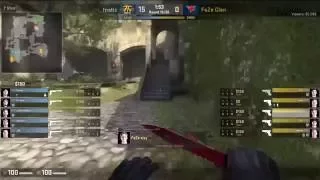 Fnatic obliterates FaZe on pistol for a 16 0 win