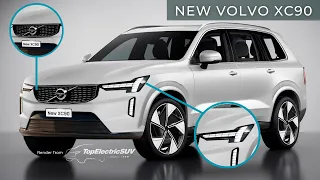 New Volvo XC90 Hybrid/Recharge expected in 2024: Preview