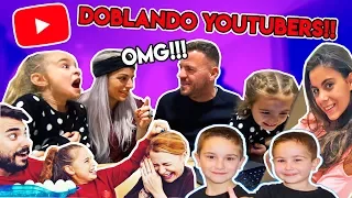 EL RETO DEL DOBLAJE!! DOBLAMOS A YOUTUBERS!! itarteVlogs