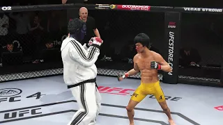 UFC4 Bruce Lee vs Winston EA Sports UFC 4  - Epic Fight