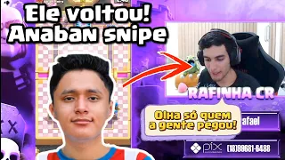 RAFINHA CR VS ANABAN EM UMA BELA PARTIDA NO TOP GLOBAL DO CLASH ROYALE