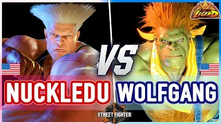 SF6 🔥 Nuckledu (Guile) vs Wolfgang (Blanka) 🔥 Street Fighter 6