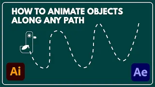 How to animate any object along a custom path