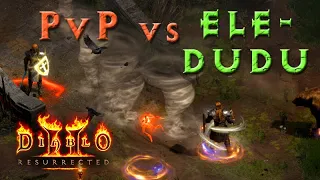 Duelling vs Dudu - Some Examples and Tactics! [Diablo 2 Resurrected PvP]