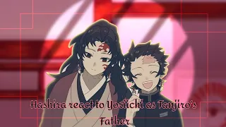 [] Hashira react to Yoriichi as Tanjiro's Father [] Gacha club [] Demon Slayer []